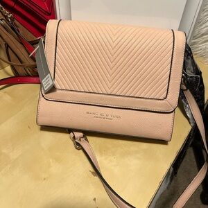 Blush pink cross body bag NWT adjustable strap